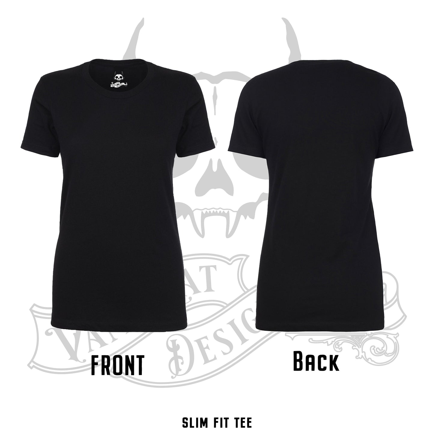 Vamp Bitch-T-Shirt-Women's-Horror Art-Dark Apparel-Vampire Women's Top-Gothic Tee-Vampire Art-Dark Humor T-Shirt-Attitude Tee-Vampire Gifts
