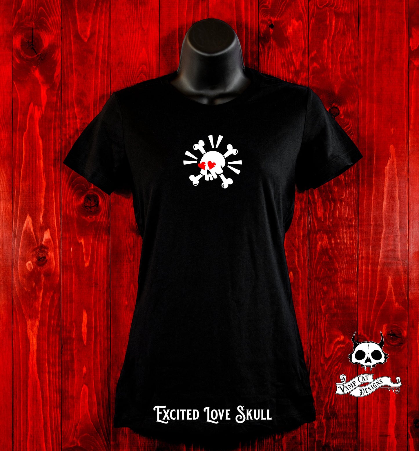 Vintage Skull And Crossbones Vinyl Design-Women's T-Shirt-Minimal Design-Skull Shirt-Four Skull Designs-Couples Gifts-Cute Skull Design