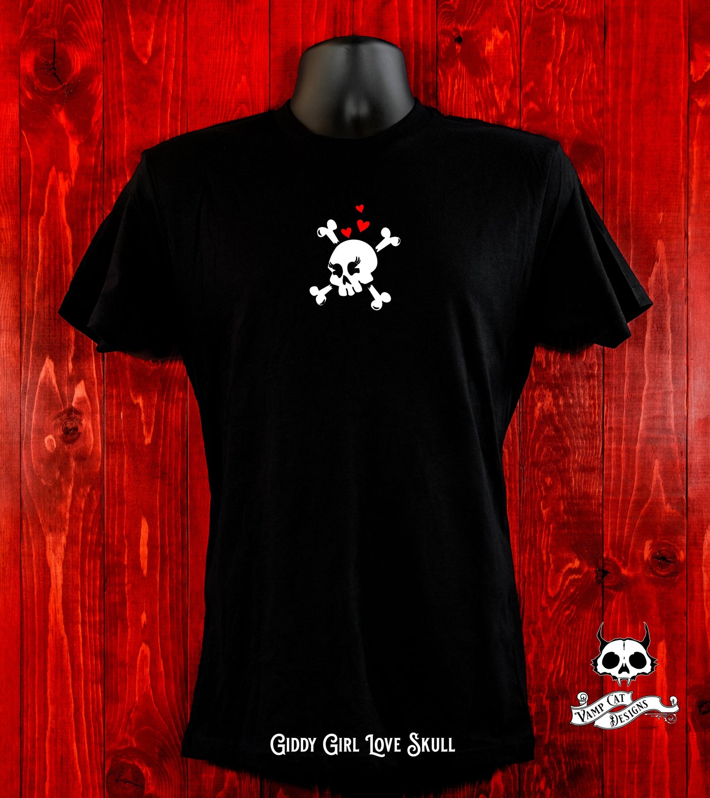 Vintage Skull And Crossbones Vinyl Design-Unisex T-Shirt-Love Shirt-Four Skull Designs-Couples Gifts-Skull & Crossbones-Minimal Design