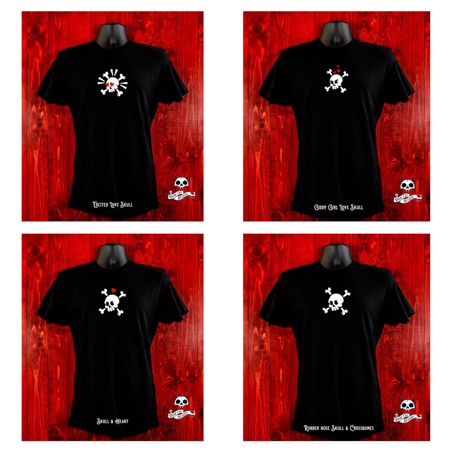 Vintage Skull And Crossbones Vinyl Design-Unisex T-Shirt-Love Shirt-Four Skull Designs-Couples Gifts-Skull & Crossbones-Minimal Design